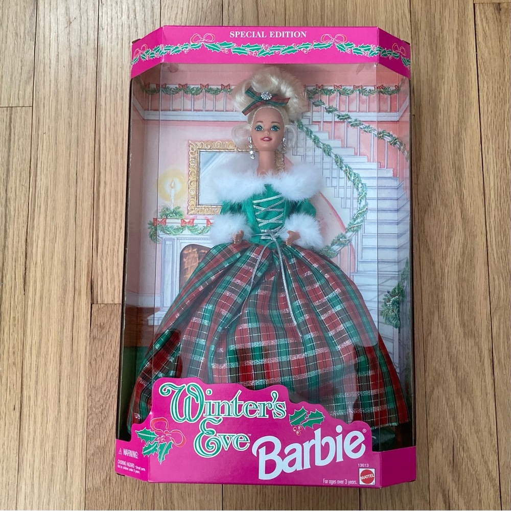 NWT BARBIE Vintage Barbie Winter’s Eve Barbie Special Edition